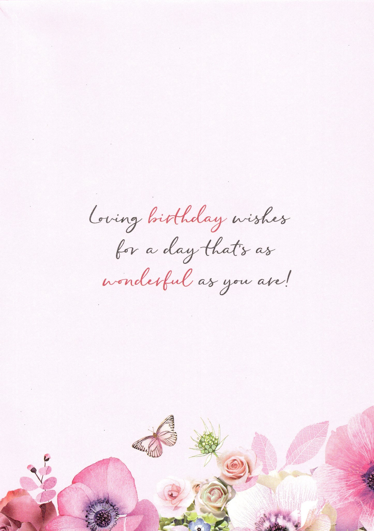 Magnifique Loveliest Mum Birthday Greeting Card