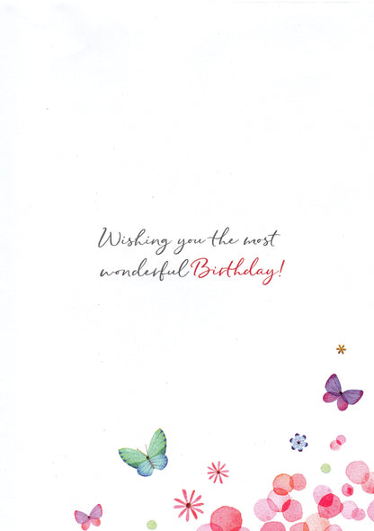 Magnifique Amazing Sister On Your Birthday Greeting Card
