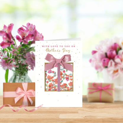 With Love To You Sequins Embellished Mother's Day Card