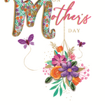 Just For You Sequins Embellished Mother's Day Card