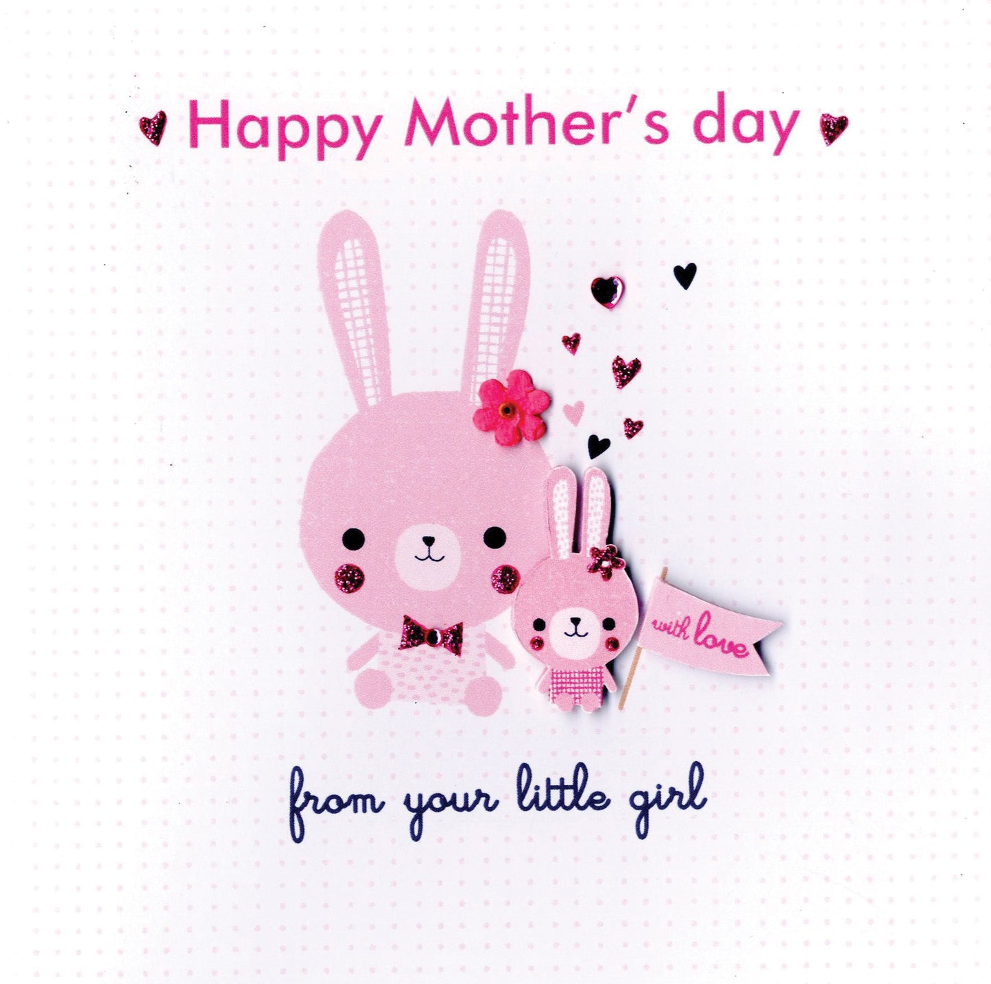 Happy Mother's Day Card From Your Little Girl