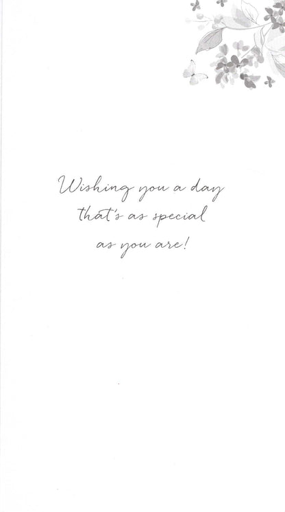 With So Much Love Floral Embellished Mother's Day Card