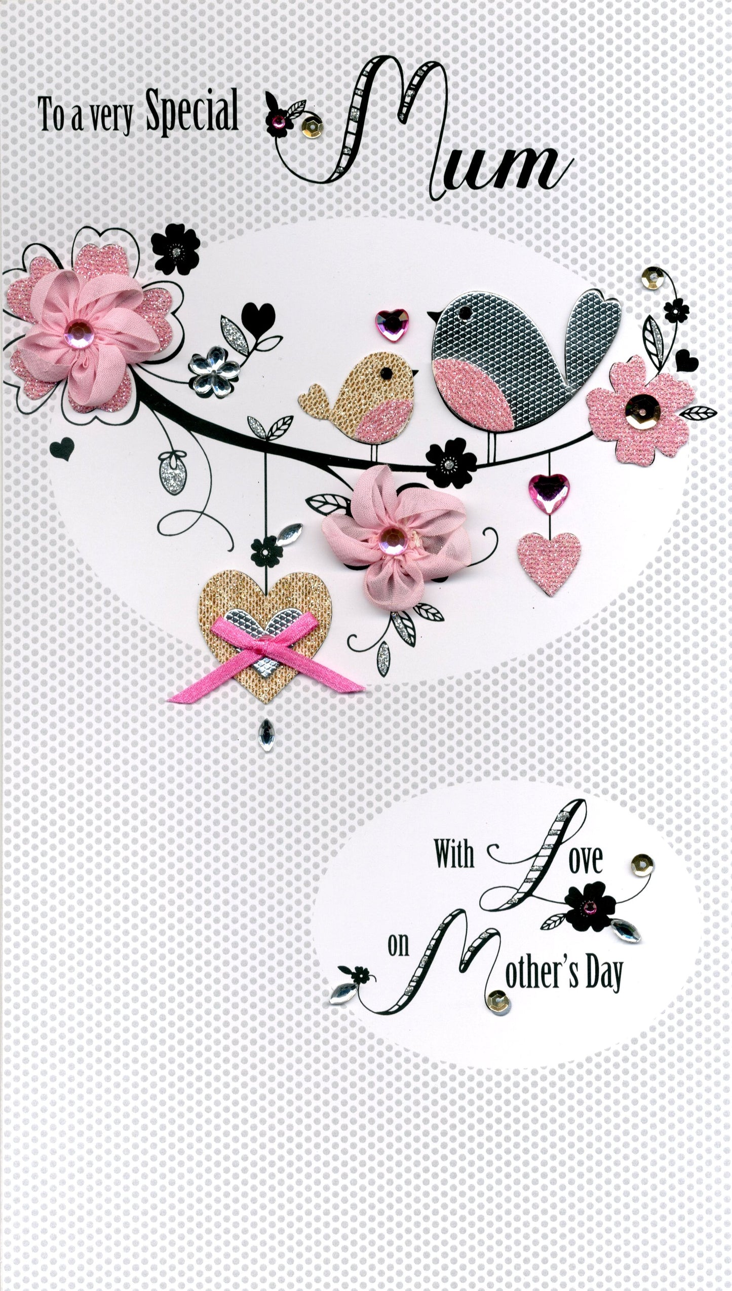 Very Special Mum Luxury Lavish Mother's Day Card