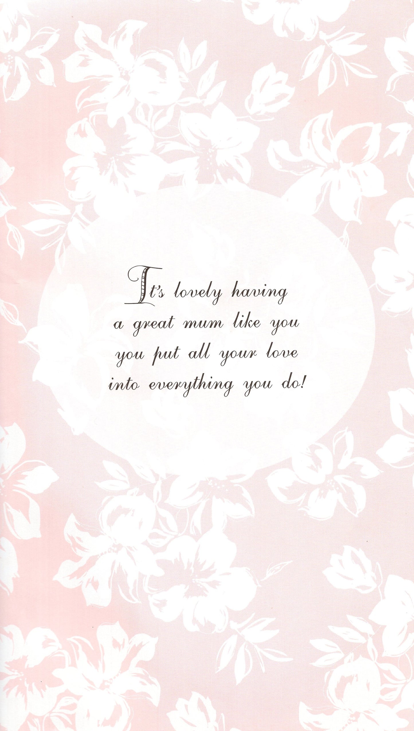 Very Special Mum Luxury Lavish Mother's Day Card