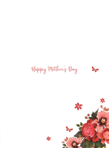 Boxed Wonderful Mum Embellished Mother's Day Greeting Card