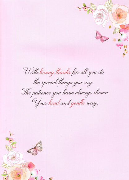 Mother's Day Card Gorgeous Mum Pretty Dress