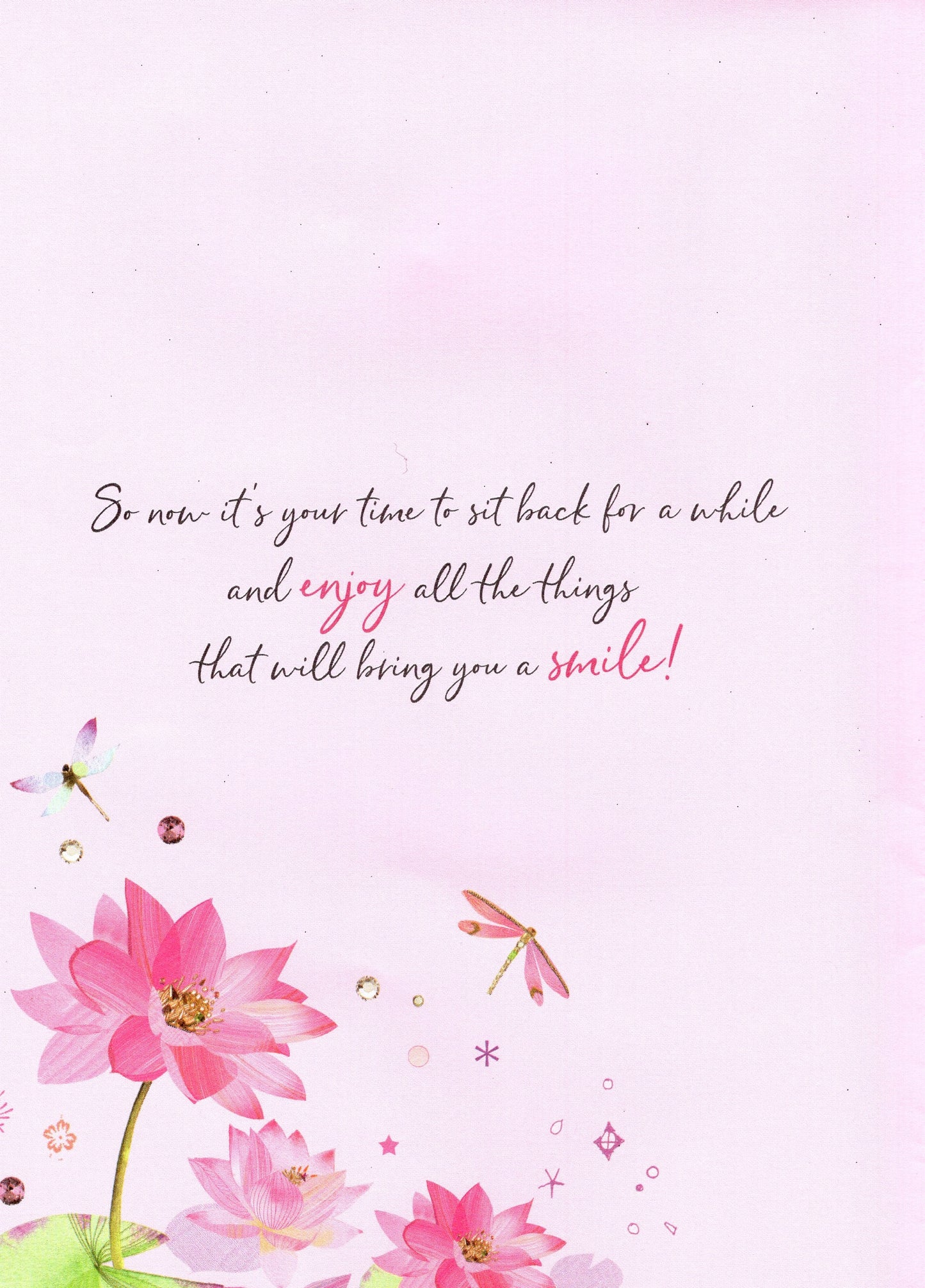 Mother's Day Card Loveliest Mum Embellished Lily Pads