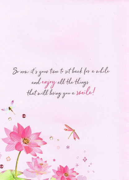 Mother's Day Card Loveliest Mum Embellished Lily Pads