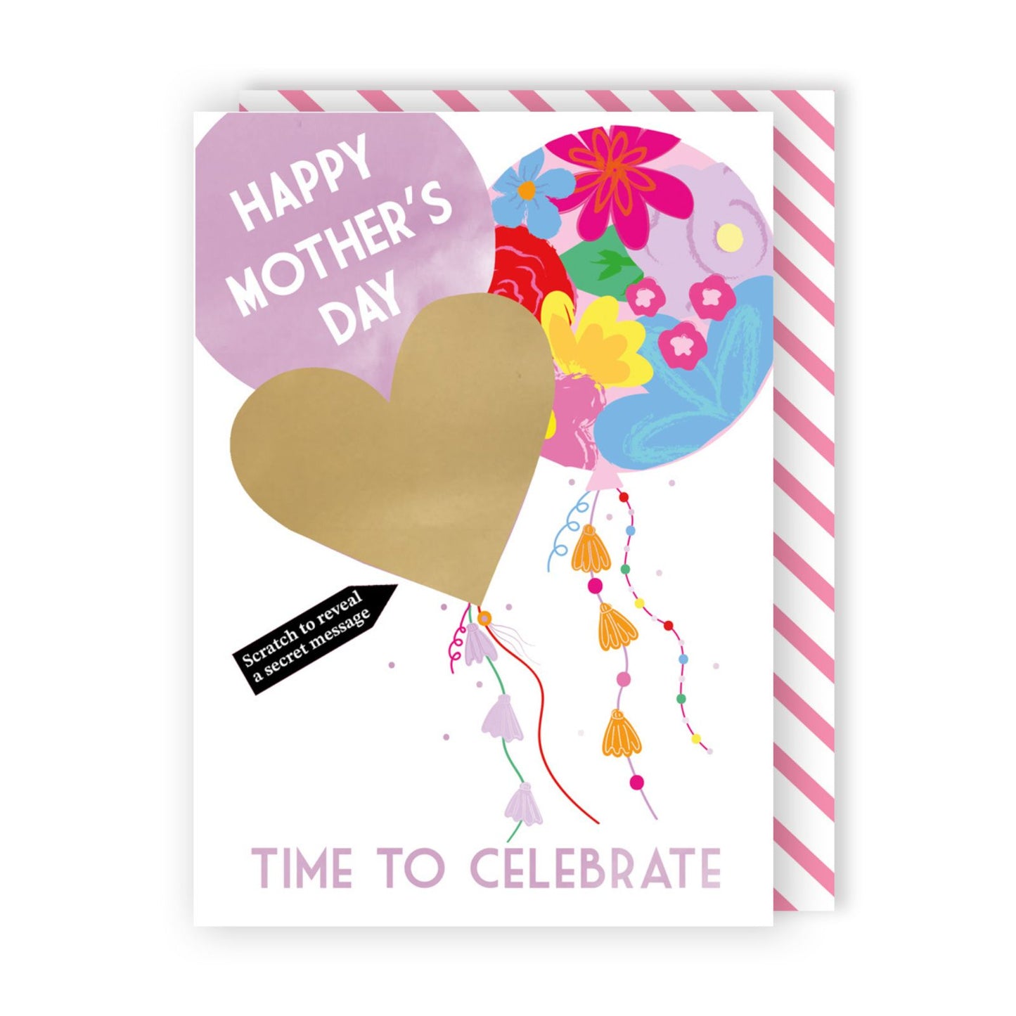 Mother's Day Card Happy Mother's Day Scratch-To-Reveal Secret Message Card