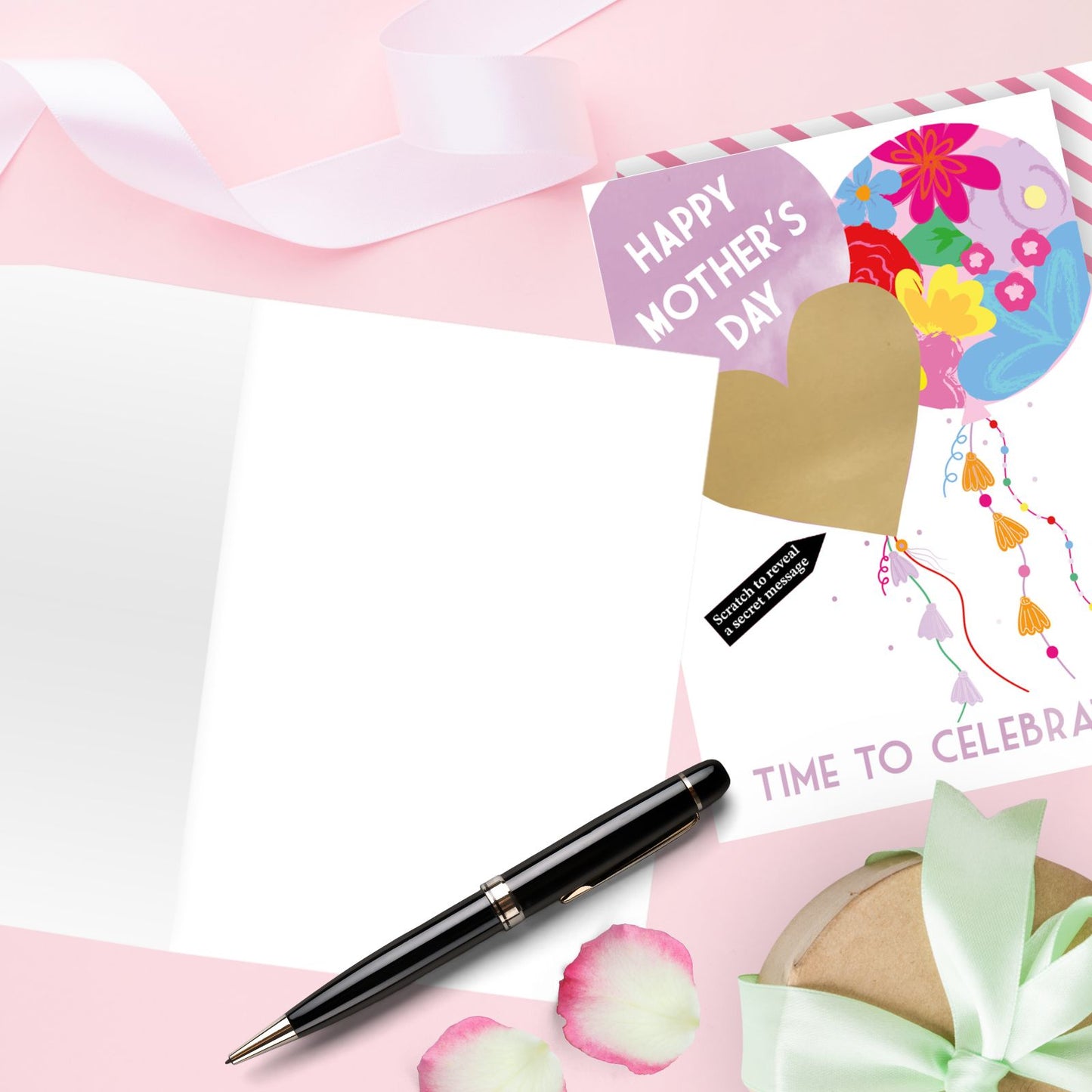 Mother's Day Card Happy Mother's Day Scratch-To-Reveal Secret Message Card