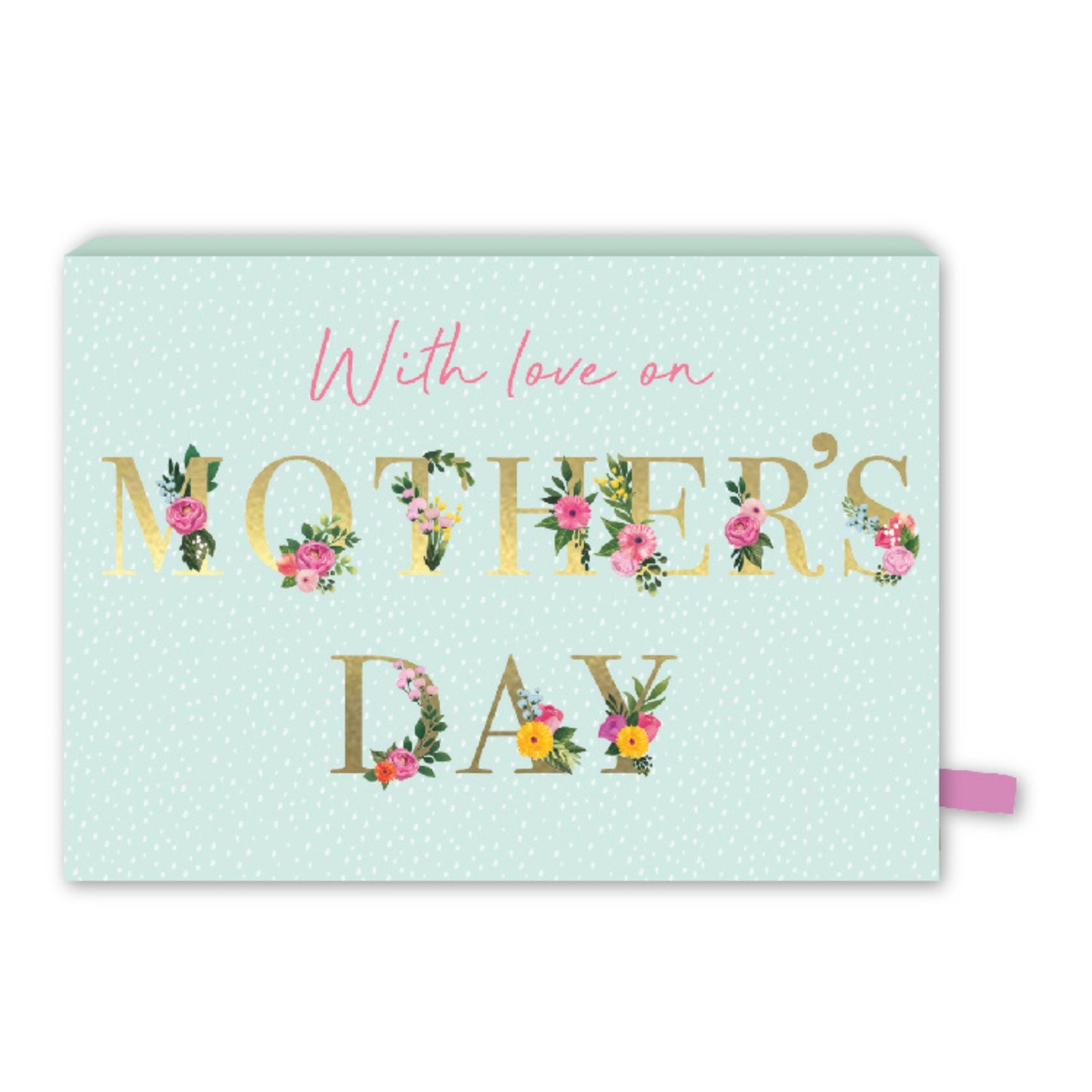 Pop Up Card & Chocolate Gift Box Surprise Floral Treats Mother's Day Card & Gift