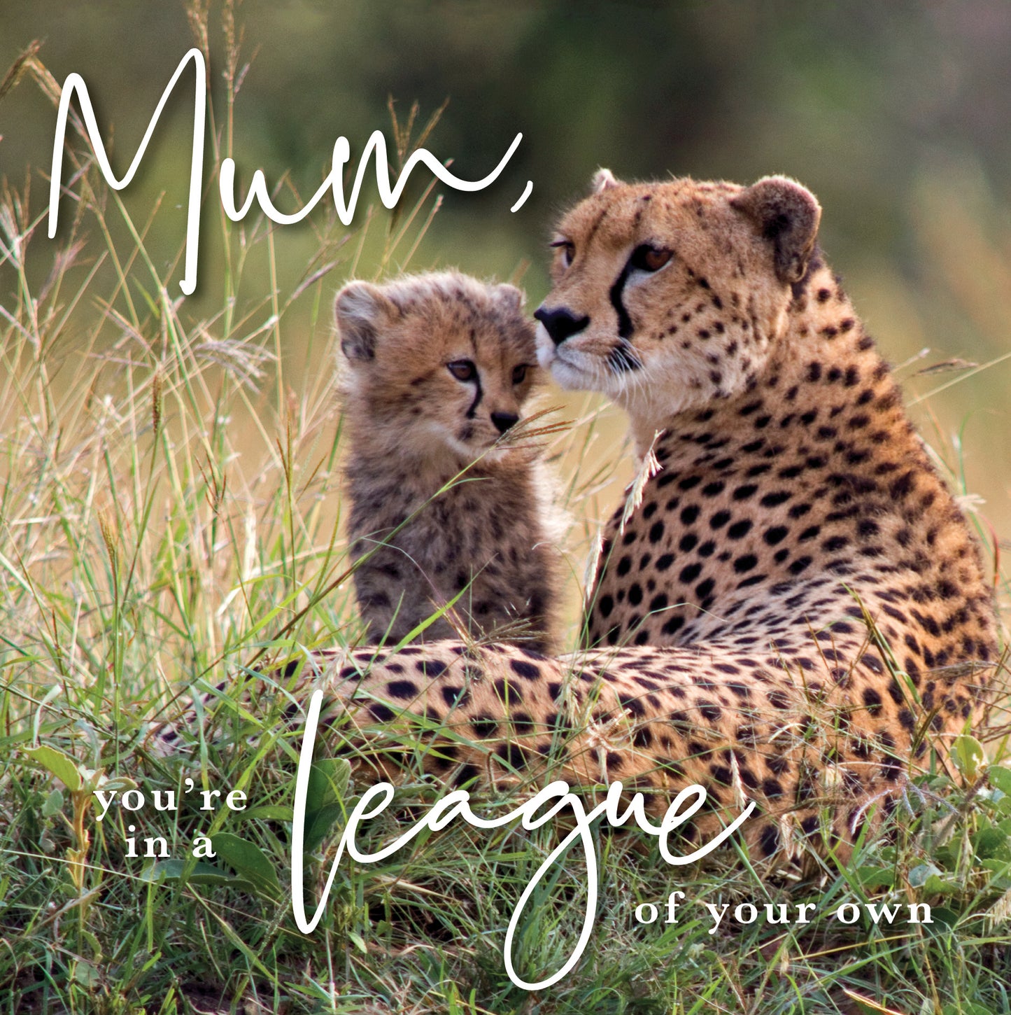 Mum You're In A League Of Your Own Mother's Day Card