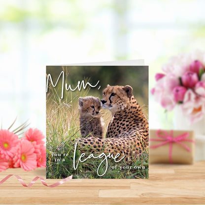 Mum You're In A League Of Your Own Mother's Day Card