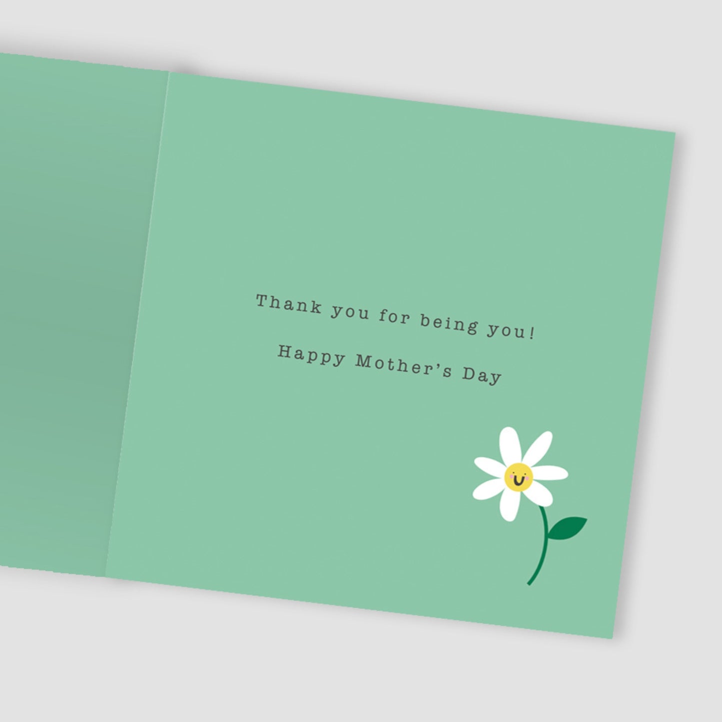 Wildflower Mum You're One In A Million Cute Daisy Contemporary Mother's Day Card