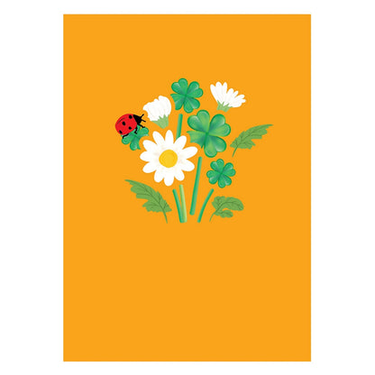 Origamo Pop-Up Greeting Card Daisy Bloom Handmade Fold-Out 3D Any Occasion Cards