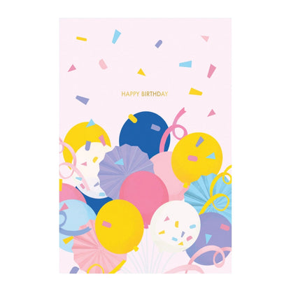 Origamo Pop-Up Birthday Card Pink With Numbers Any Age Handmade Fold-Out Cards