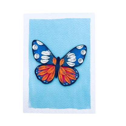 Origamo Butterfly Mini Quilled Handmade Greeting Card For Any Occasion