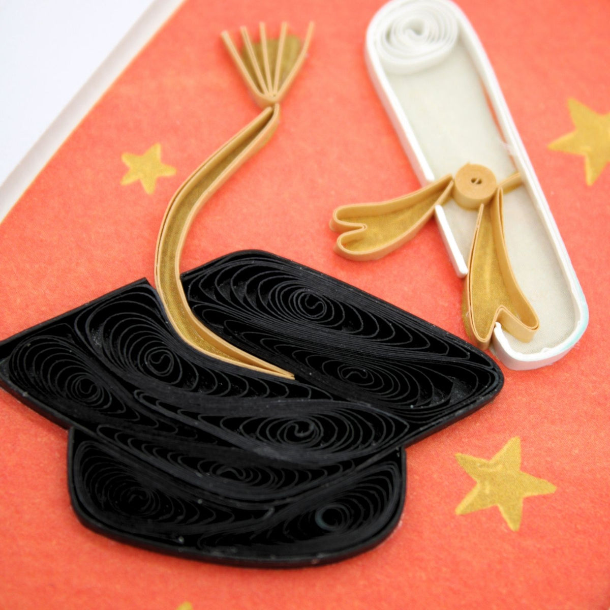 Origamo Graduation Congratulations Mini Quilled Handmade Greeting Card