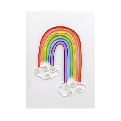 Origamo Rainbow Mini Quilled Handmade Greeting Card For Any Occasion