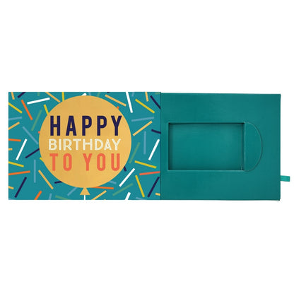 Pop Up Birthday Card With Gift Card Holder Birthday Balloon Card & Gift Idea