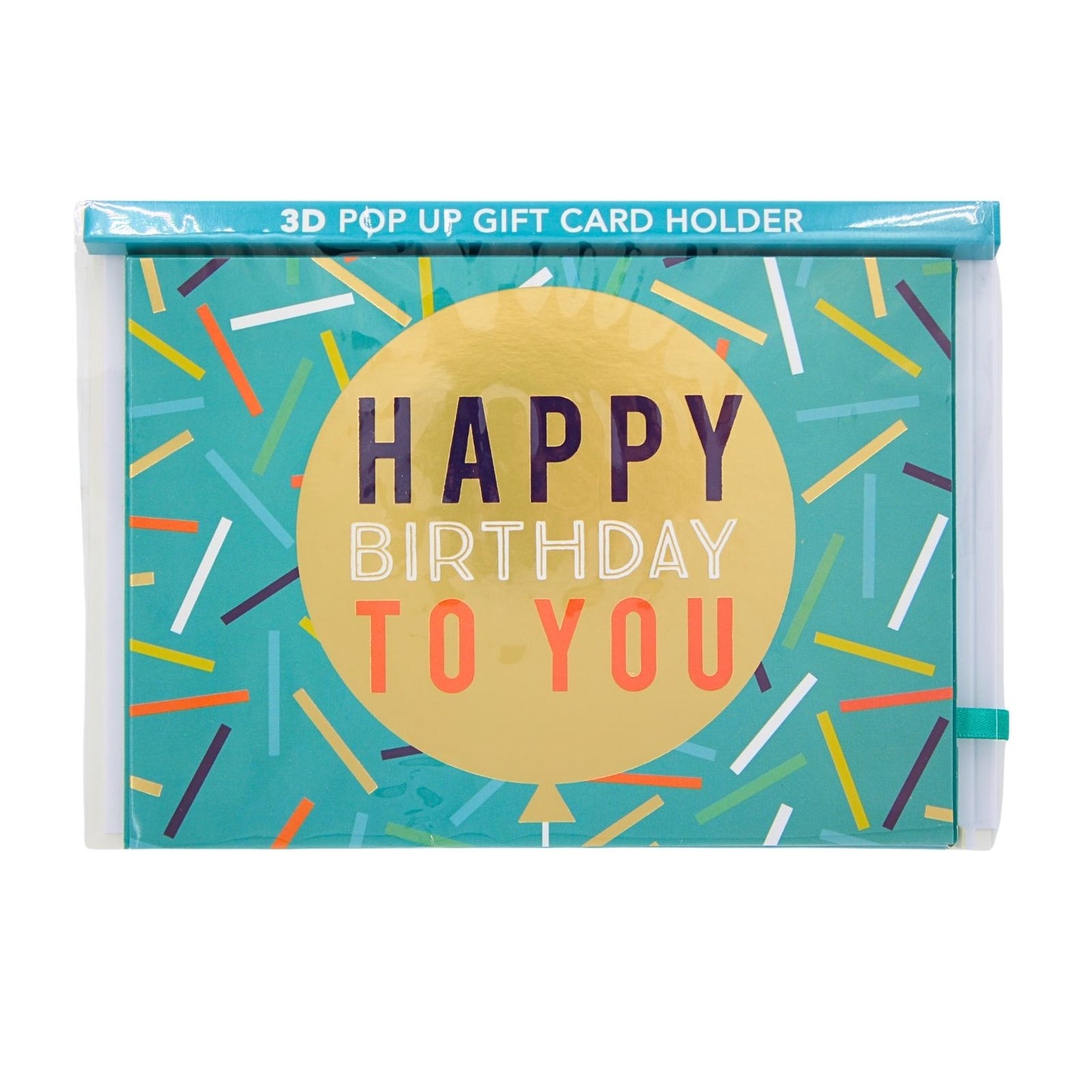 Pop Up Birthday Card With Gift Card Holder Birthday Balloon Card & Gift Idea