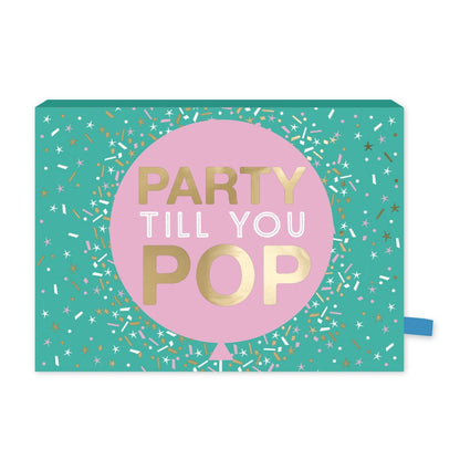 Pop Up Birthday Card With Gift Card Holder Party Time Card & Gift Idea