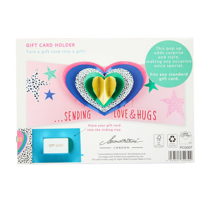 Pop Up Birthday Card With Gift Card Holder Special Friend Card & Gift Idea