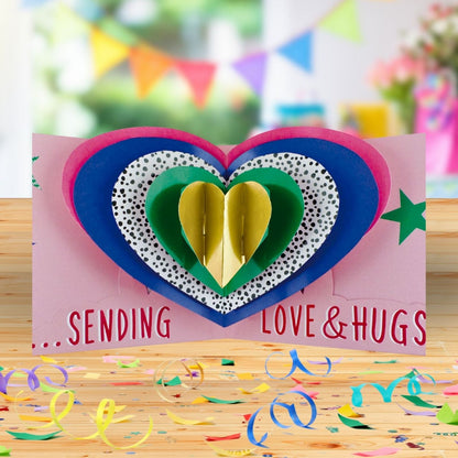 Pop Up Birthday Card With Gift Card Holder Special Friend Card & Gift Idea