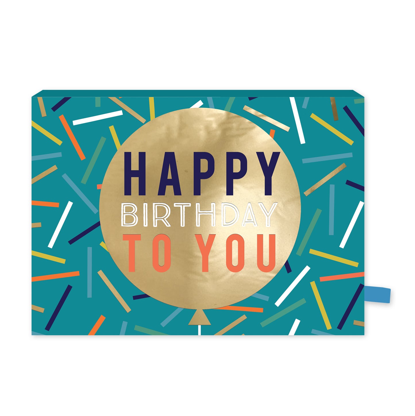 Balloon Pop Up Birthday Card With Chocolate Treat Tray Surprise Card & Gift