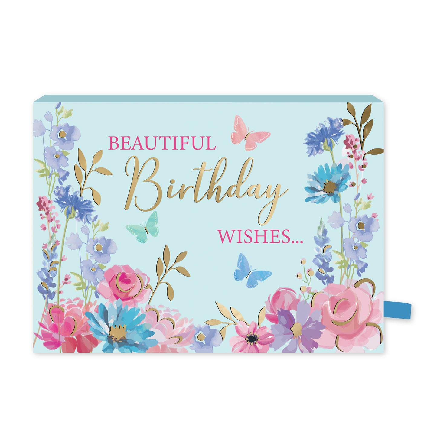 Beautiful Pop Up Birthday Card With Chocolate Treat Tray Surprise Card & Gift