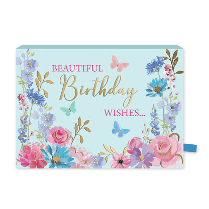 Beautiful Pop Up Birthday Card With Chocolate Treat Tray Surprise Card & Gift