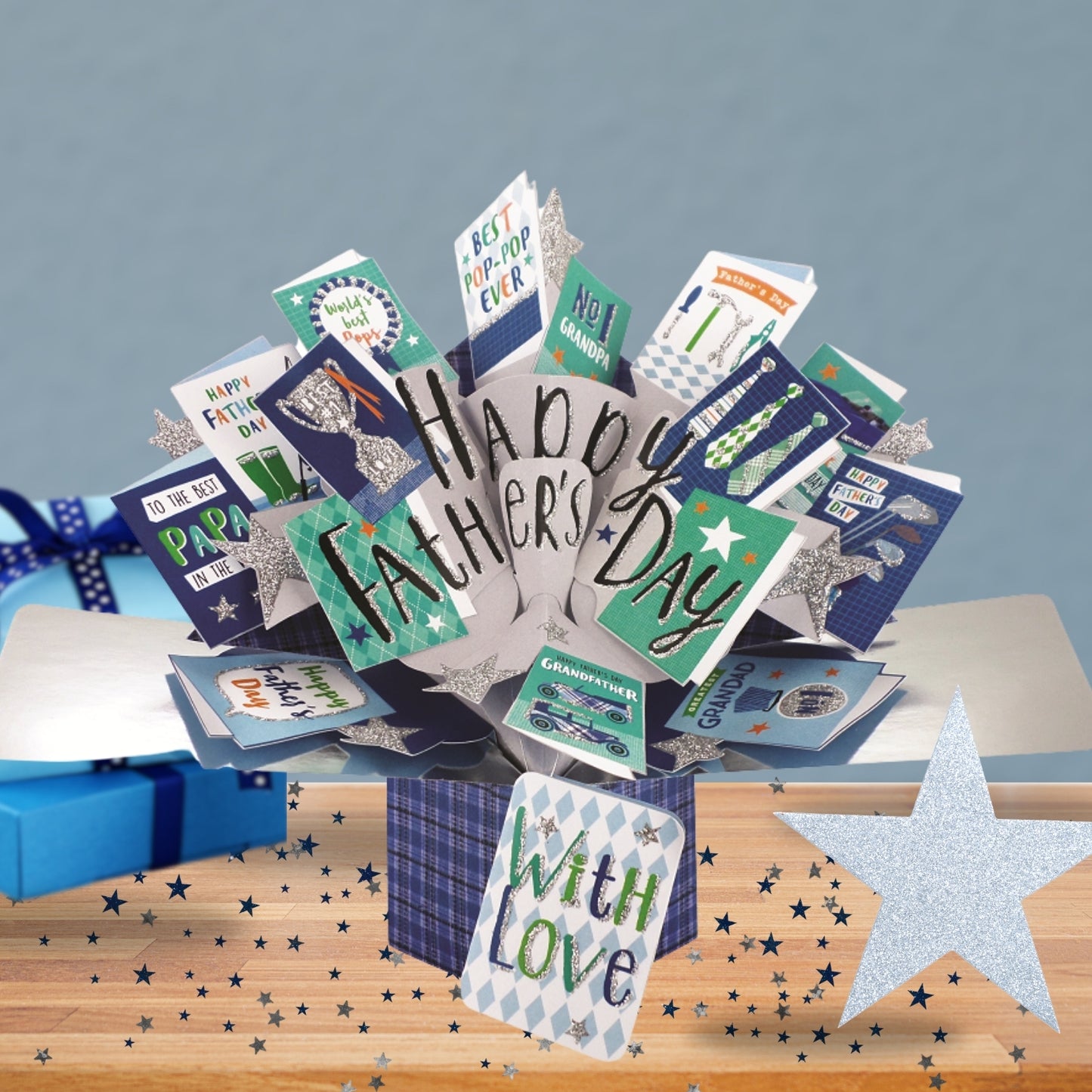 Grandad Father's Day Pop Up Greeting Card Choice Of Cards