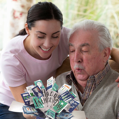 Happy Father's Day To A Wonderful Papa Pop Up Card