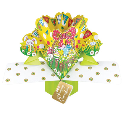 Easter Basket Pop Up Happy Easter Card Choice Of Cards