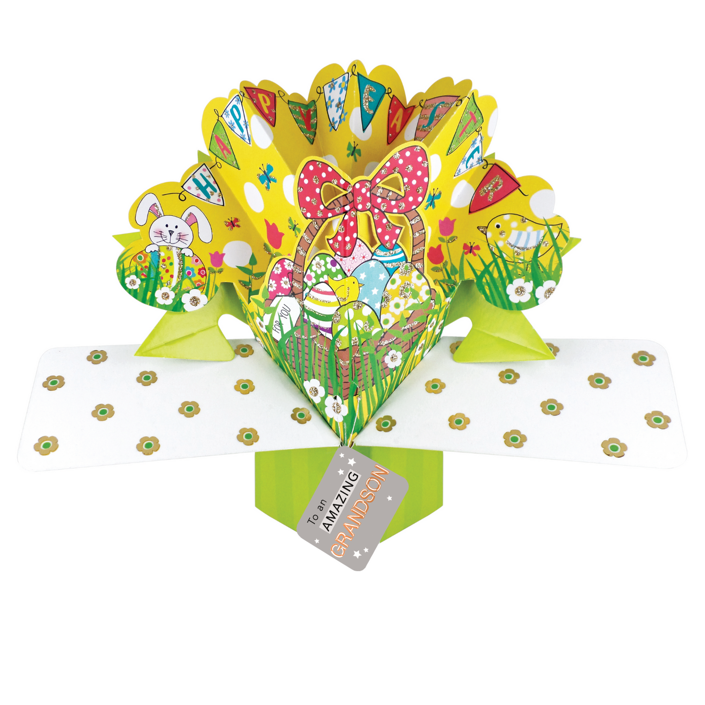 Easter Basket Pop Up Happy Easter Card Choice Of Cards