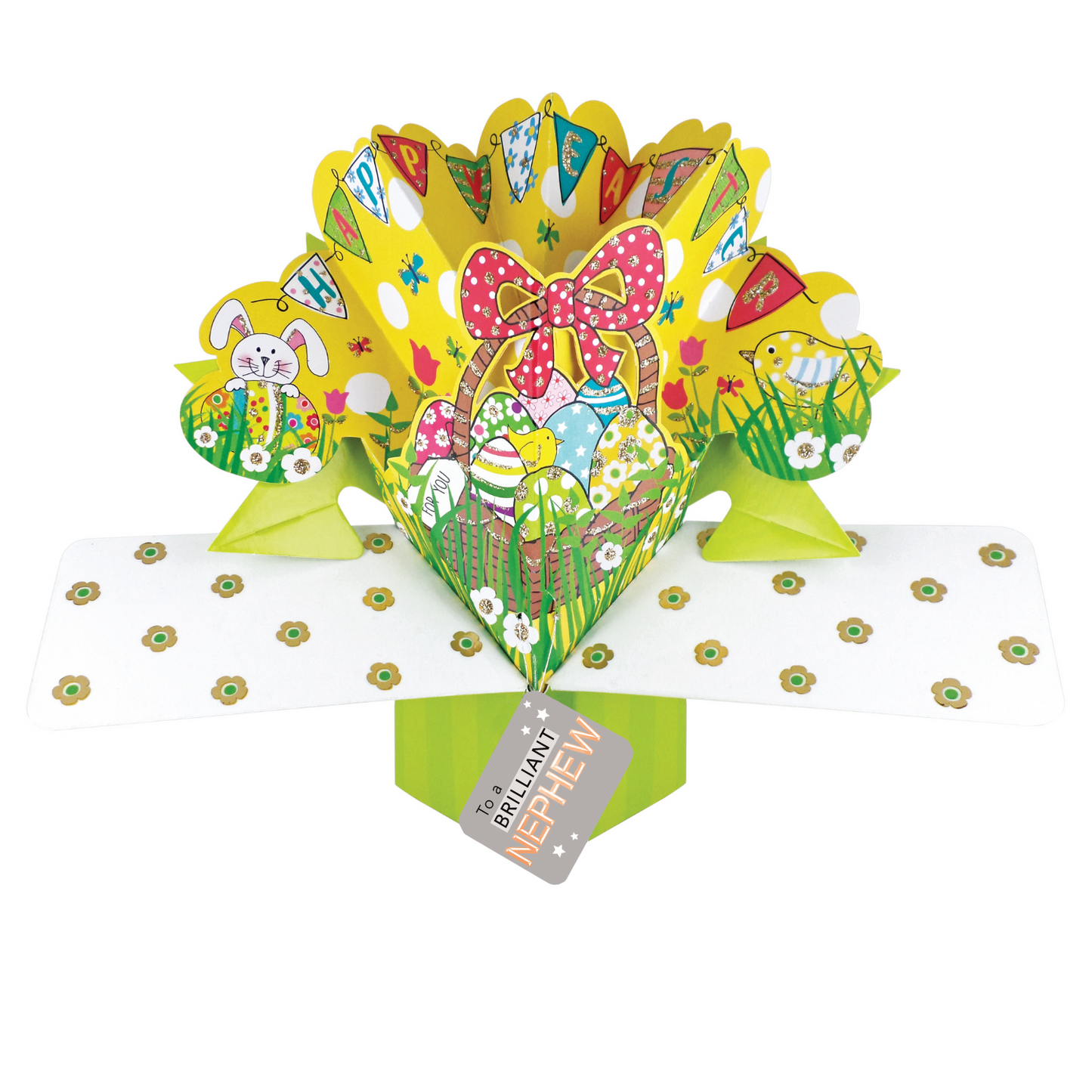 Easter Basket Pop Up Happy Easter Card Choice Of Cards