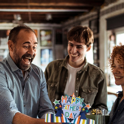 Best Dad Happy Father's Day Pop Up Greeting Card