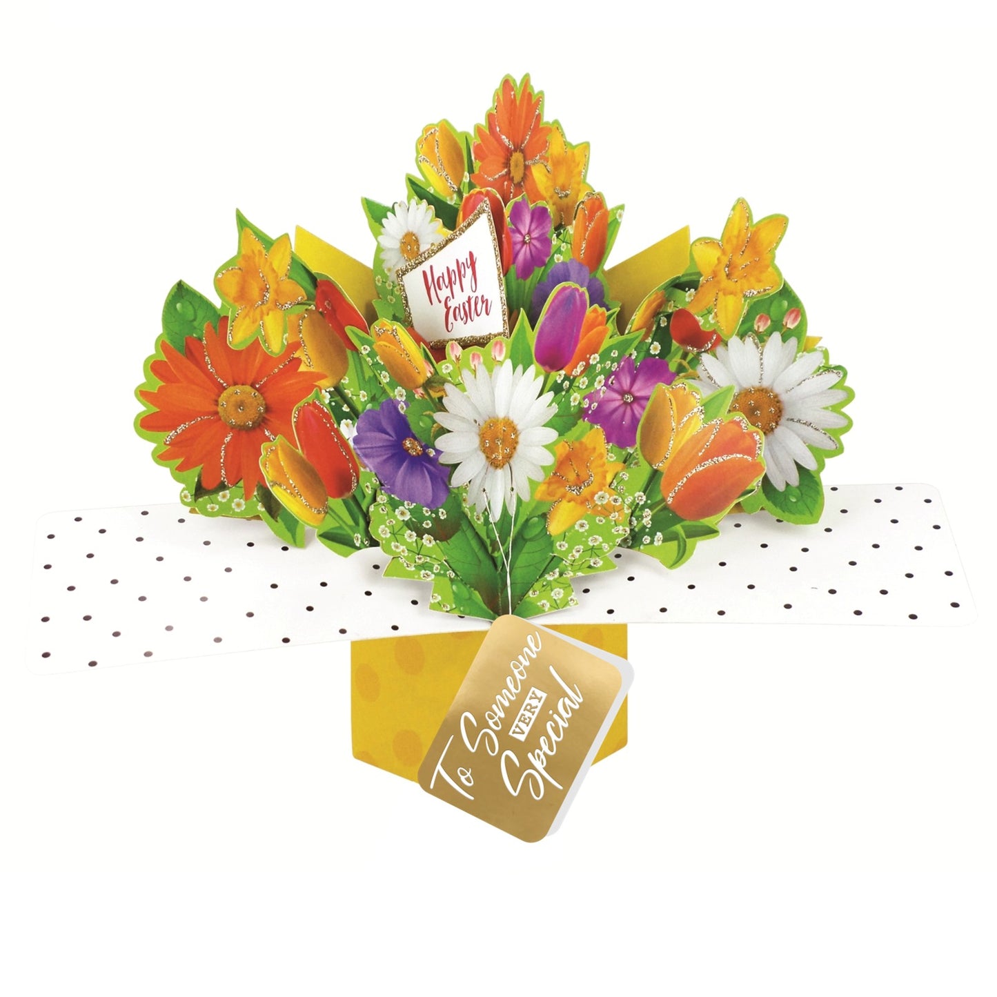 Happy Easter Pop Up Flowers Card Choice Of Cards