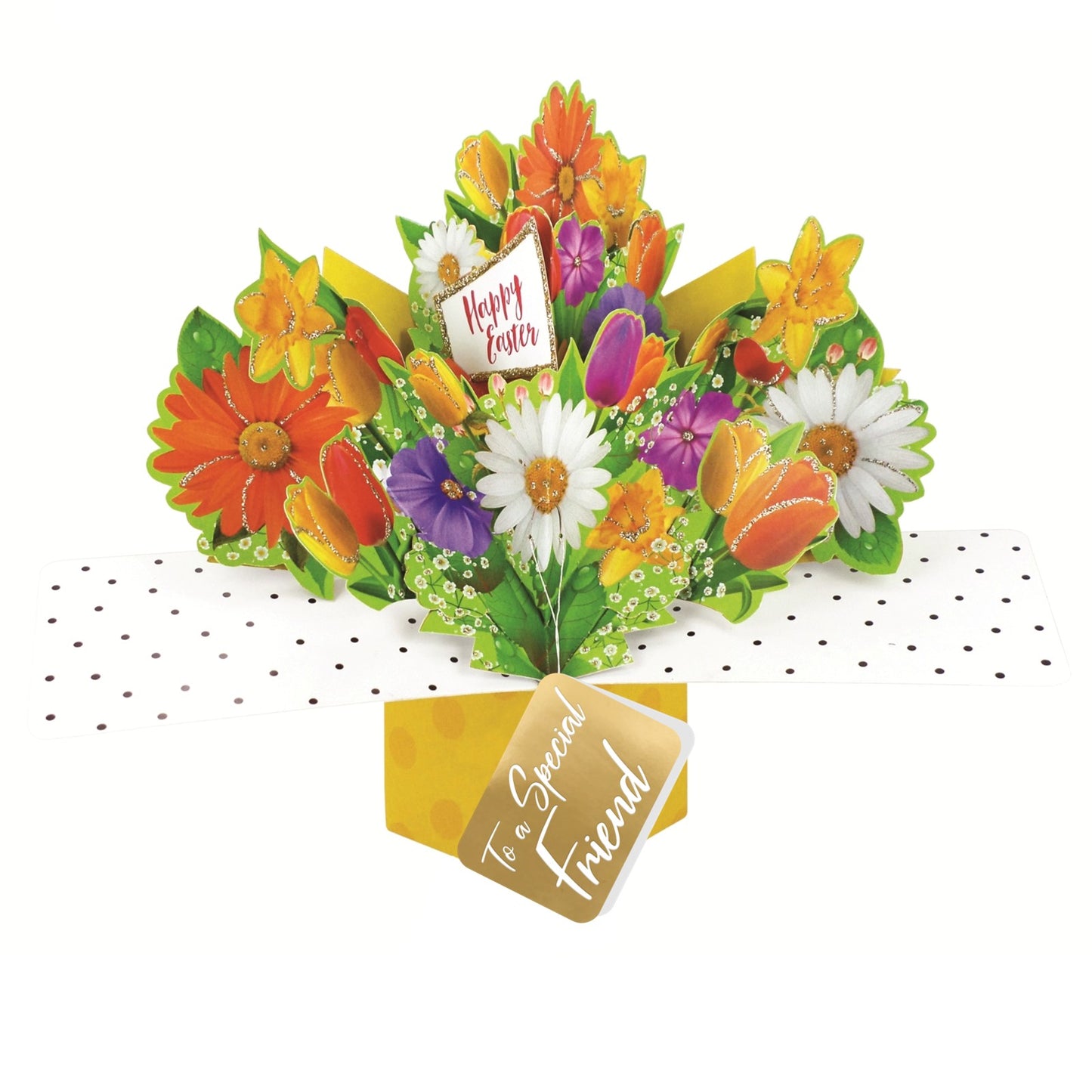 Happy Easter Pop Up Flowers Card Choice Of Cards