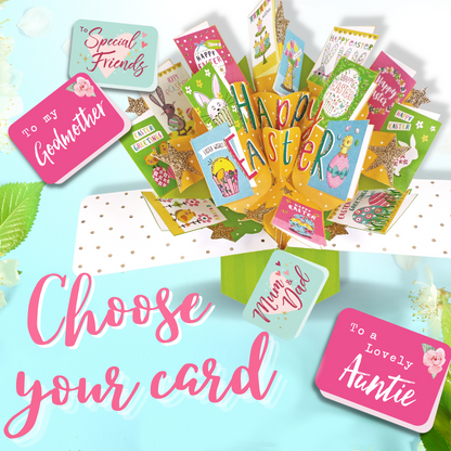 Easter Card Pop Up Card With Mini Cards Choice Of Cards