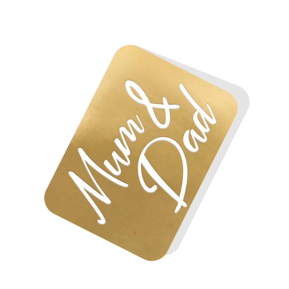 Mum & Dad Happy Easter 3D Pop Up Card