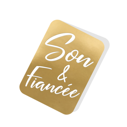Son & Fiancee Happy Easter 3D Pop Up Card