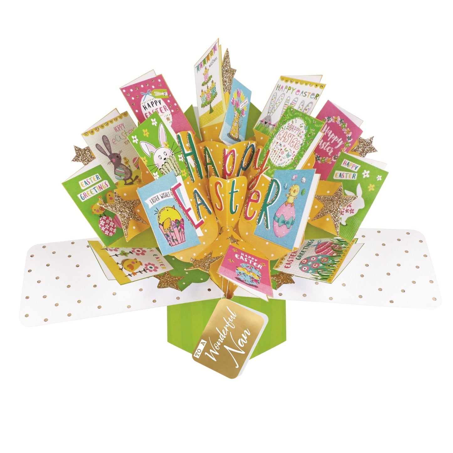 To A Wonderful Nan Happy Easter 3D Pop Up Card
