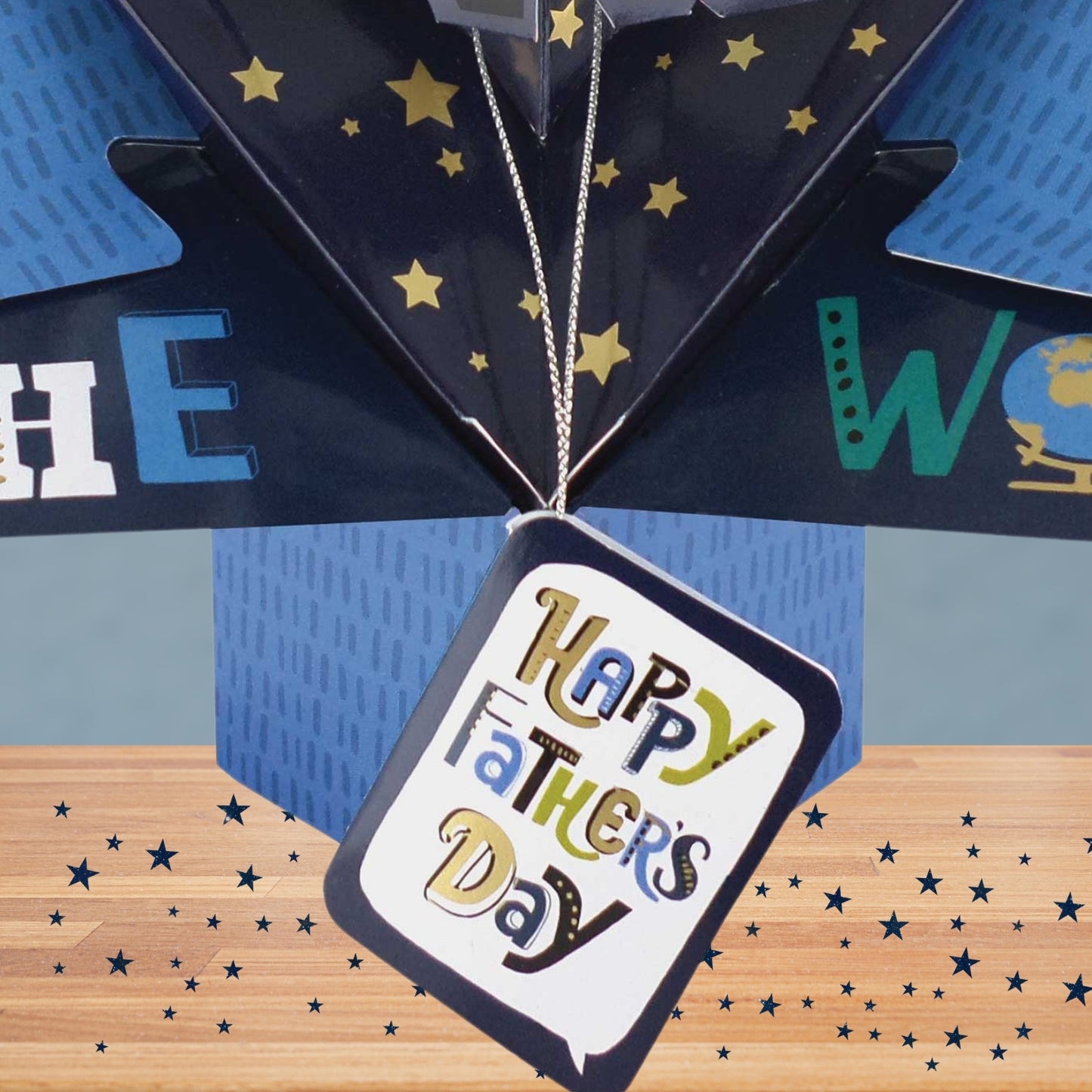 Best Dad In The World Pop Up Card Choice Of Cards