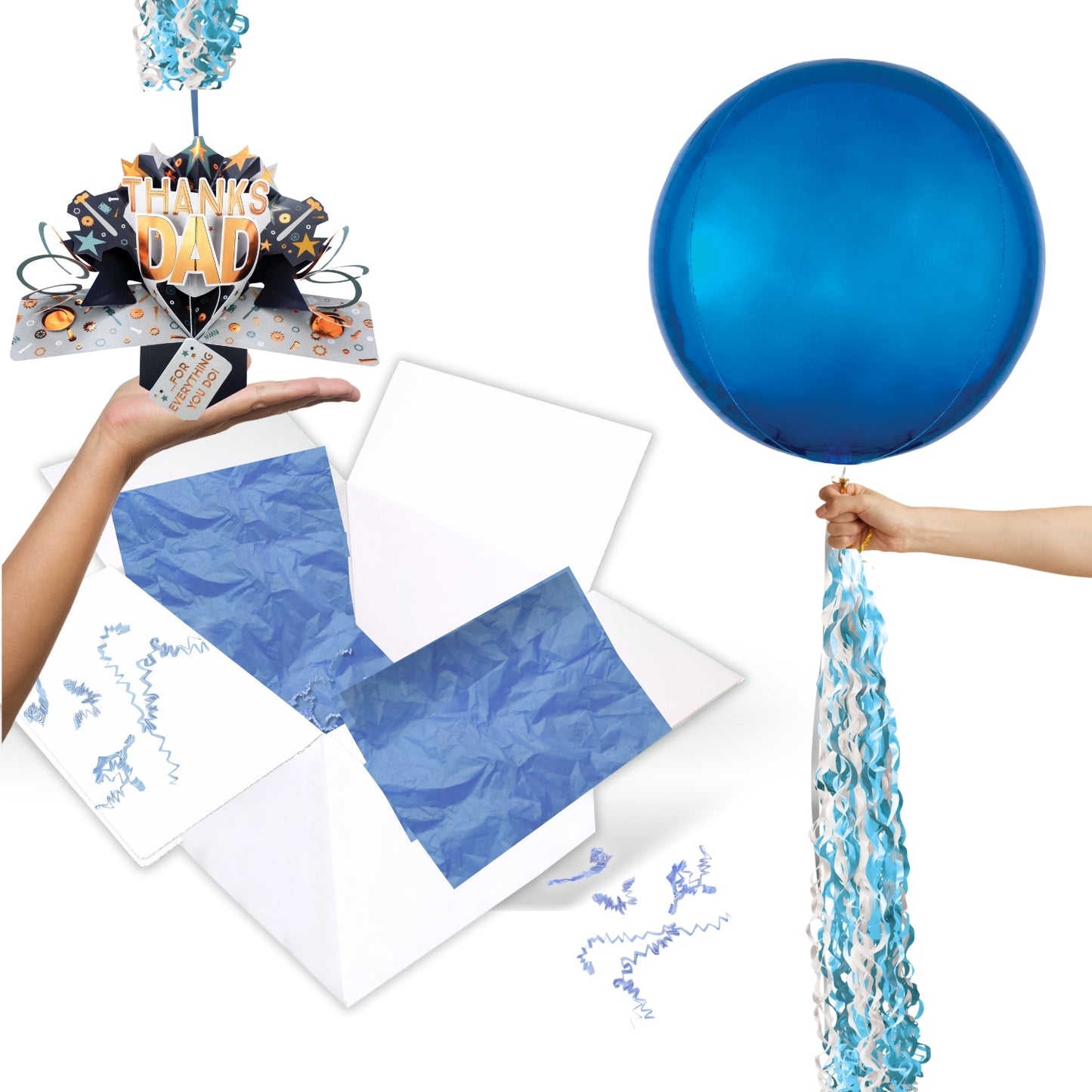 Thanks Dad Pop Up Greeting Card Choice Of Cards