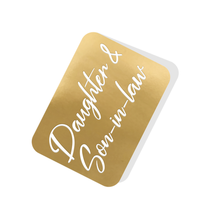 Daughter & Son-In-Law Happy Easter Decorated Egg Pop Up Easter Card