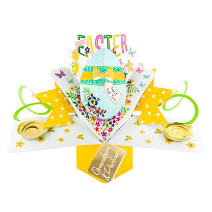 Happy Easter Card Decorated Egg Pop Up Card Choice Of Cards