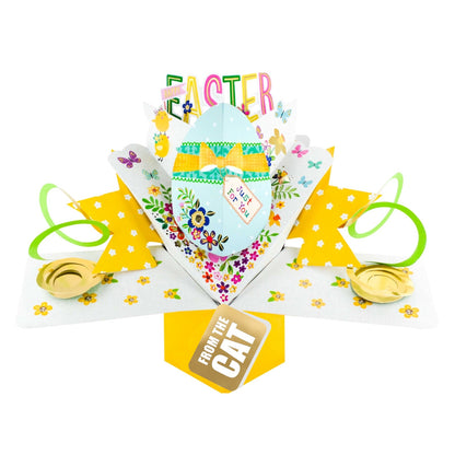 Happy Easter Card Decorated Egg Pop Up Card Choice Of Cards