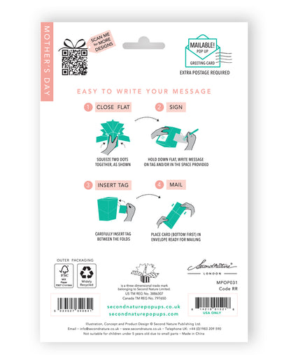 Butterflies Happy Mother's Day Special Mum 3D Pop Up Mother's Day Card