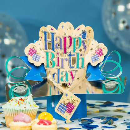 Happy Birthday Pop-Up Greeting Card | Pop Up Cards | Birthday Cards